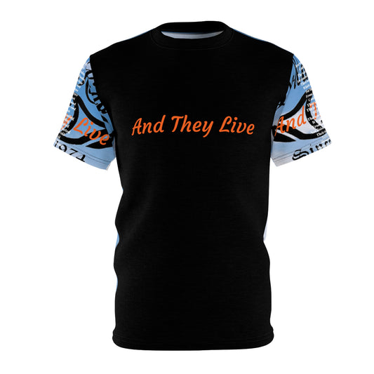 Dollar Kidd - And They Live Unisex Cut & Sew Tee (AOP)