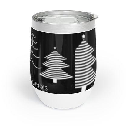Hometown Holidays Logo and Banner 2 Chill Coffee or Wine Tumbler