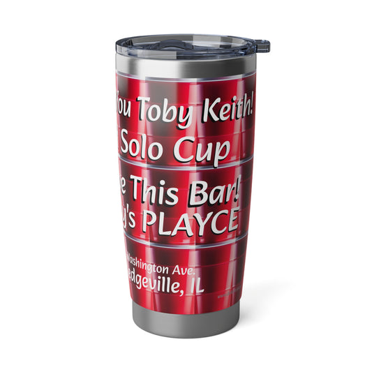 Wally's Red Solo Cup - Toby Vagabond 20oz Tumbler