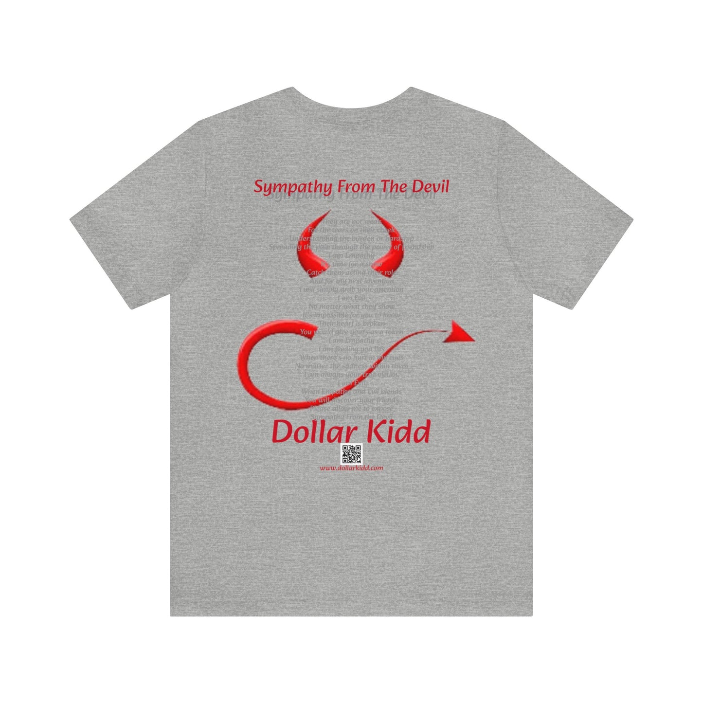 Dollar Kidd - Sympathy From The Devil Unisex Jersey Short Sleeve Tee