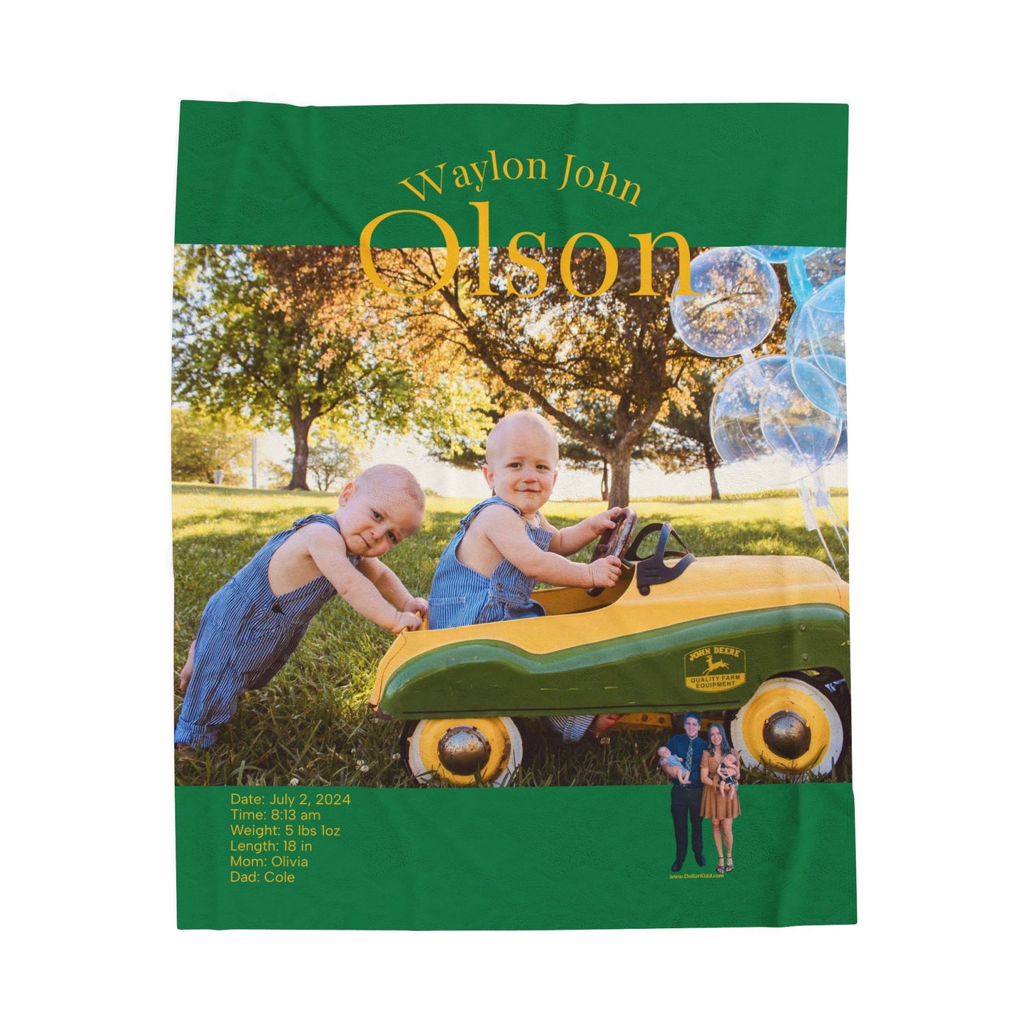 JWO - Velveteen Plush Blanket