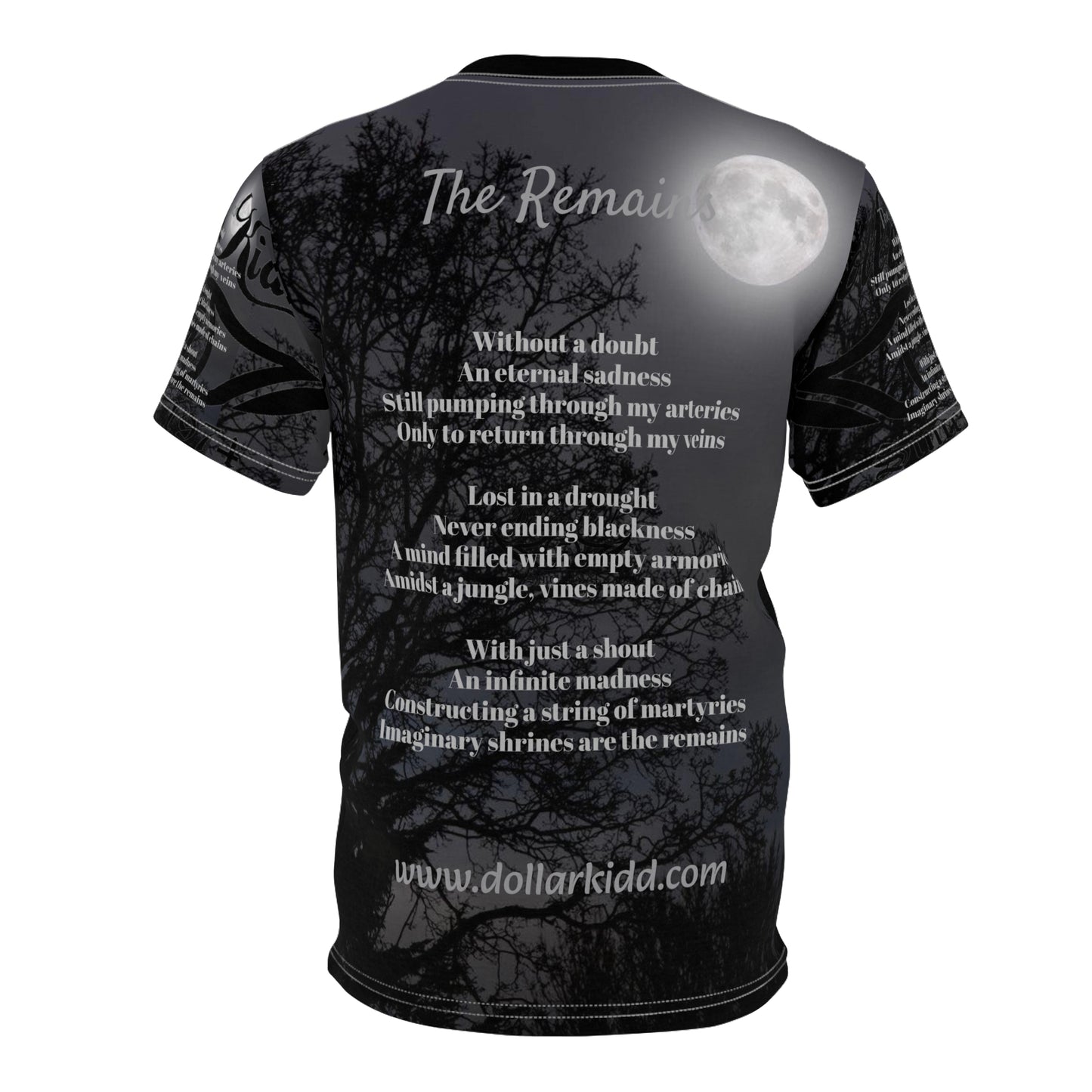 The Remains Unisex Cut & Sew Tee (AOP)
