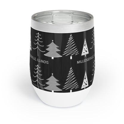 Hometown Holidays Logo - Pattern Chill Coffee or Wine Tumbler