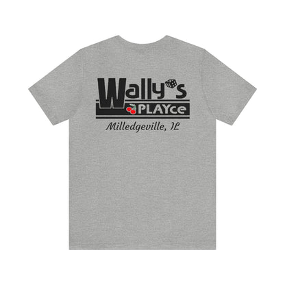 Wally's PLAYce Small Town USA Unisex Jersey Short Sleeve Tee