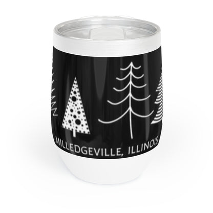 Hometown Holidays Logo and Banner 2 Chill Coffee or Wine Tumbler
