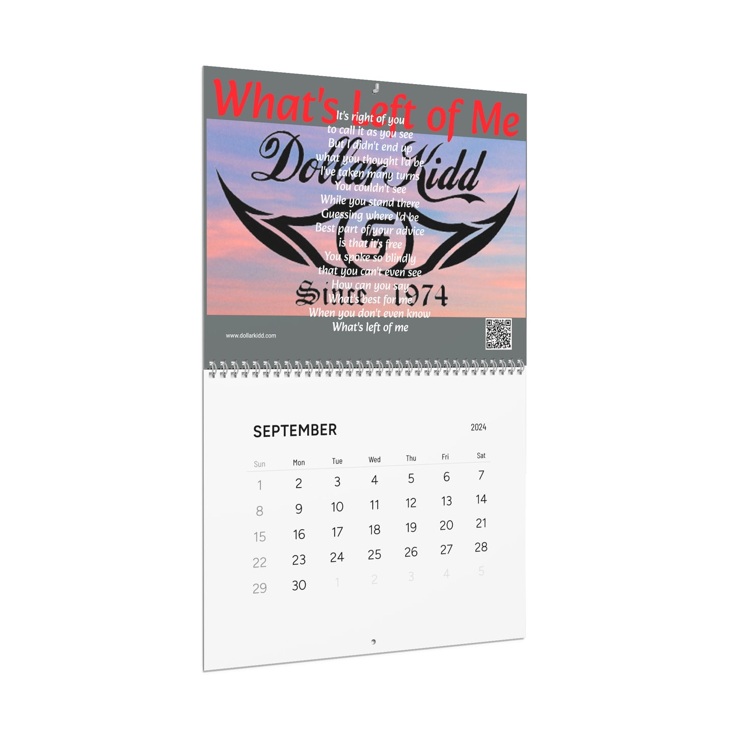 Dollar Kidd Wall Calendars (2024)