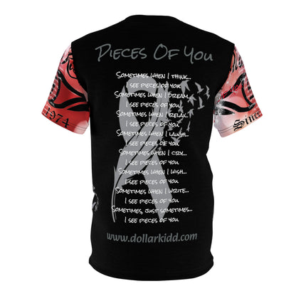 Awareness - Brain Cancer & Brain Tumor - Pieces Of You Unisex Cut & Sew Tee (AOP)