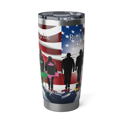 Industrial Coatings Support Our Troops 02 Vagabond 20oz Tumbler