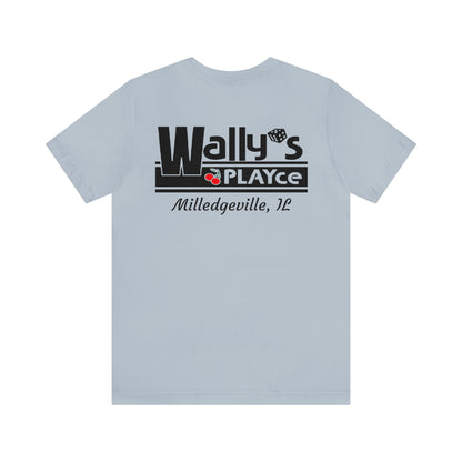 Wally's PLAYce Small Town USA Unisex Jersey Short Sleeve Tee