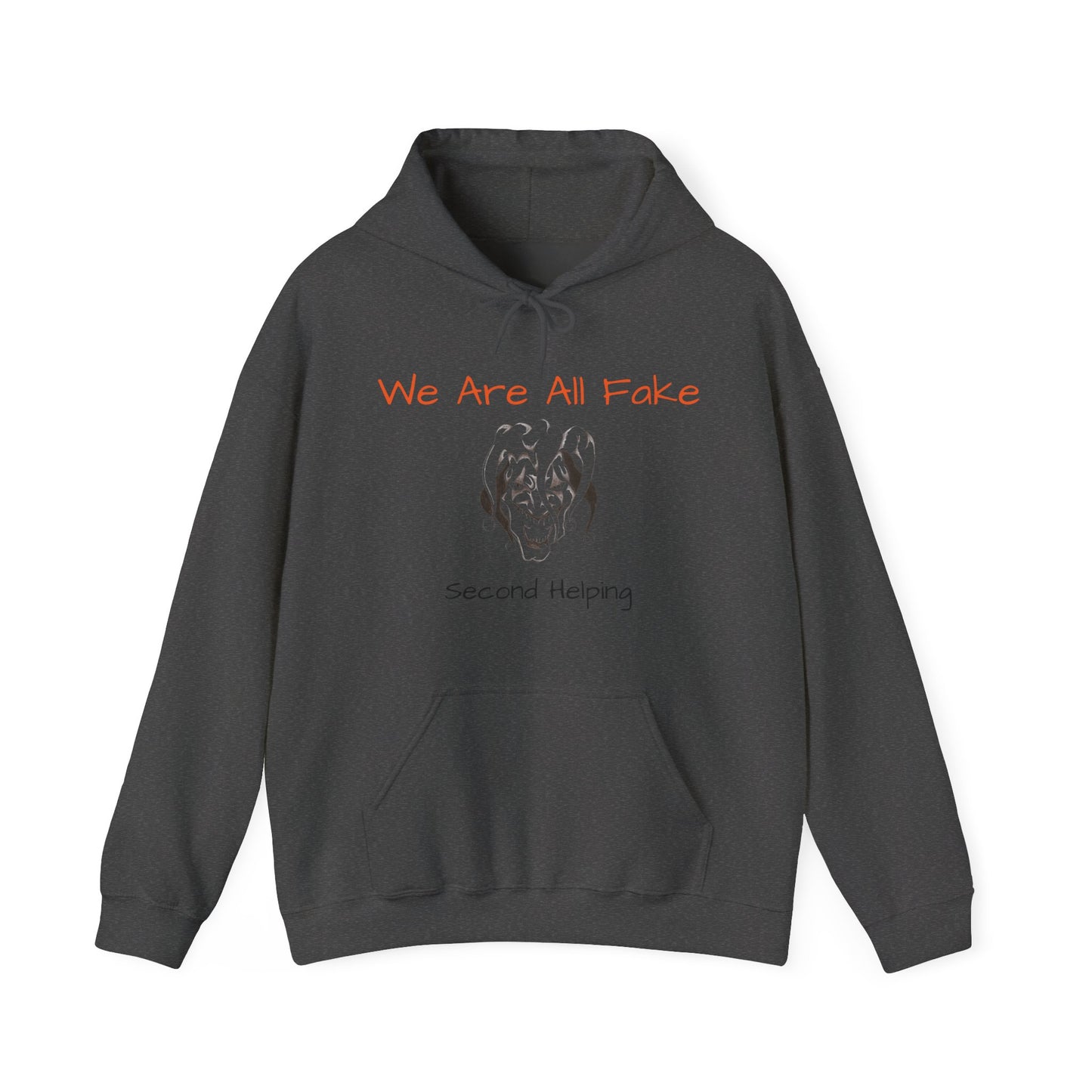 We Are All Fake Unisex Heavy Blend™ Hooded Sweatshirt