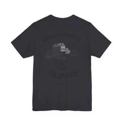 Focused on Our Future - Biker Back - Unisex Jersey Short Sleeve Tee