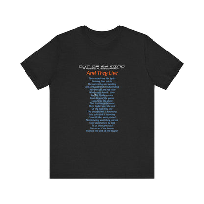 And They Live (front) I Am The Keeper (back) Unisex Jersey Short Sleeve Tee