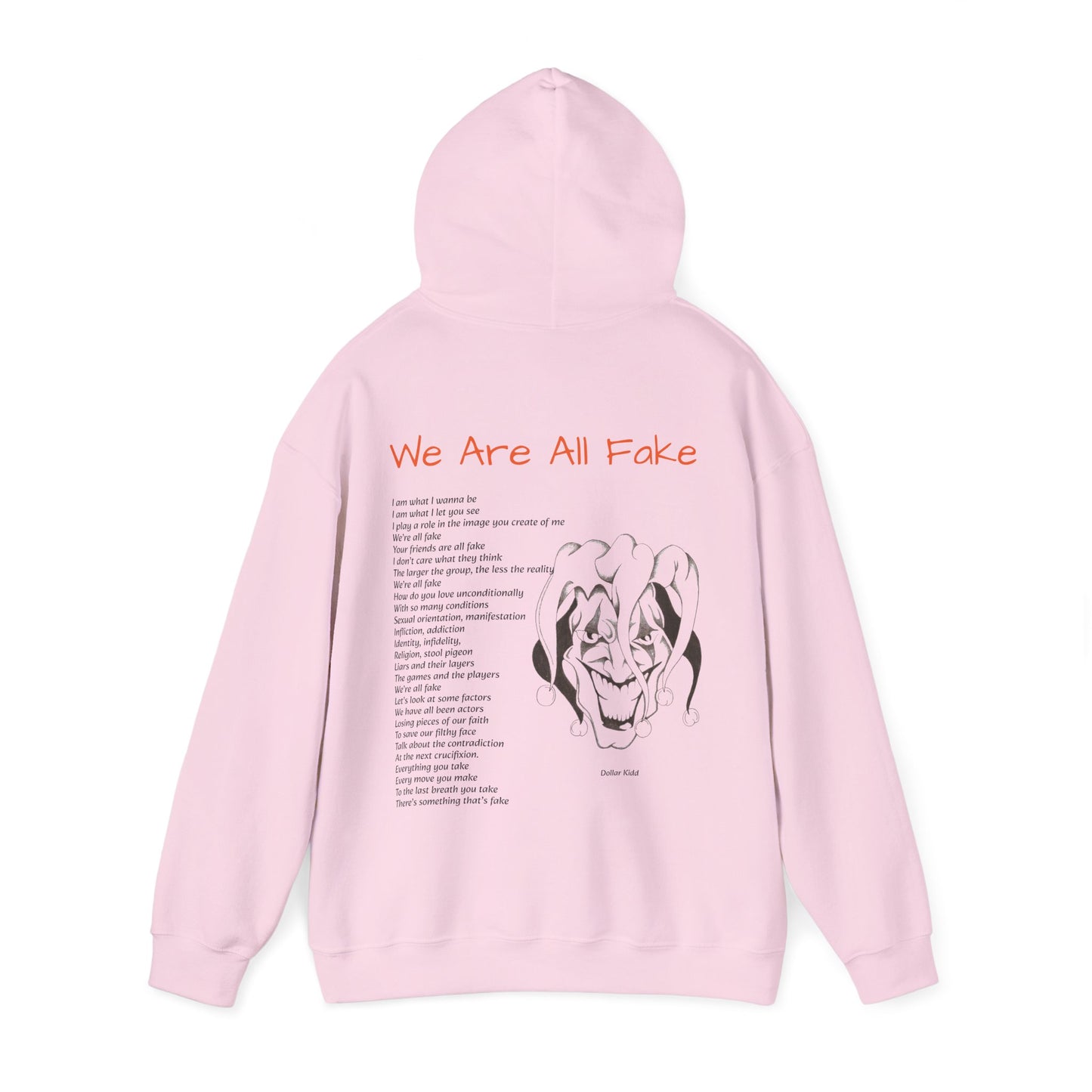 We Are All Fake Unisex Heavy Blend™ Hooded Sweatshirt