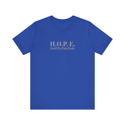 Maverick - H.O.P.E. Unisex Jersey Short Sleeve Tee