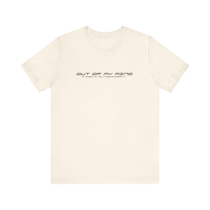 Dollar Kidd - Out Of My Mind - All Titles - Bk font Unisex Jersey Short Sleeve Tee
