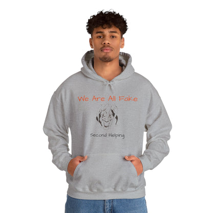 We Are All Fake Unisex Heavy Blend™ Hooded Sweatshirt