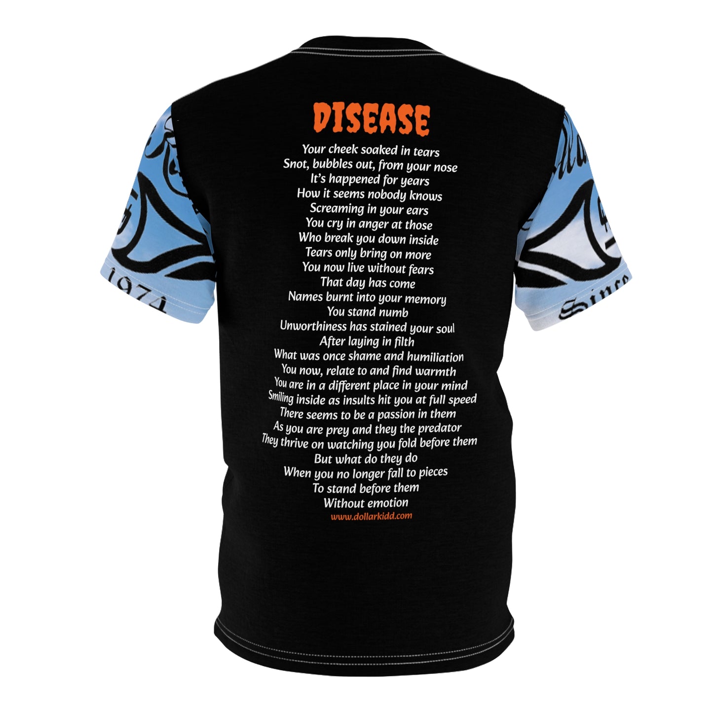 Dollar Kidd - Disease Unisex Cut & Sew Tee (AOP)