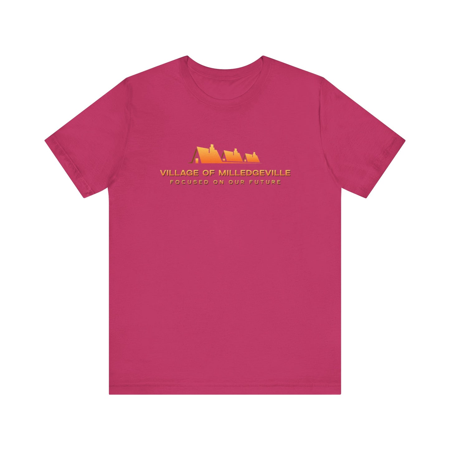 Focused on Our Future - Biker Back - Unisex Jersey Short Sleeve Tee