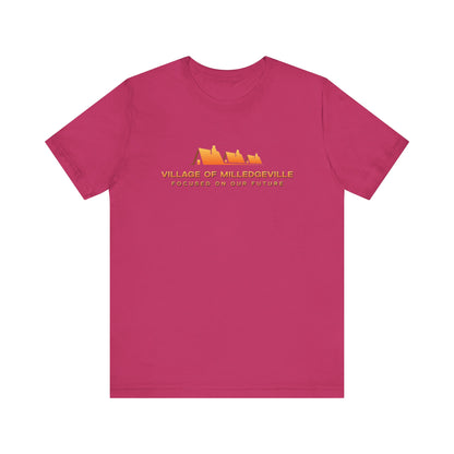 Focused on Our Future - Biker Back - Unisex Jersey Short Sleeve Tee