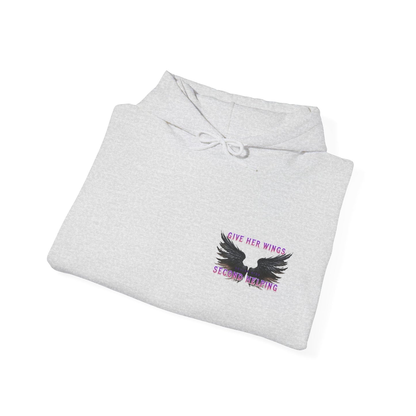 Give Her Wings Unisex Heavy Blend™ Hooded Sweatshirt