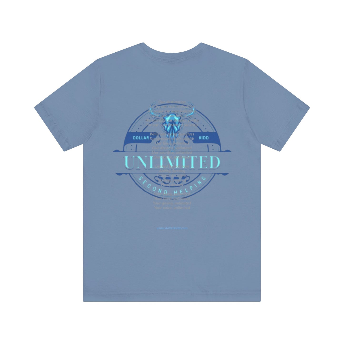 Unlimited Unisex Jersey Short Sleeve Tee