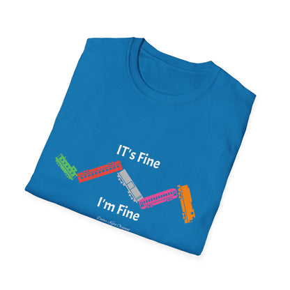KO - It's Fine I'm Fine - Unisex Softstyle T-Shirt