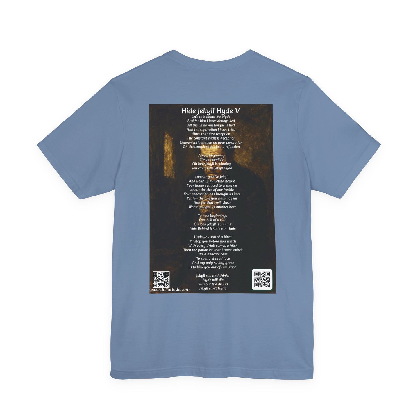 Hide Jekyll Hyde V Unisex Jersey Short Sleeve Tee