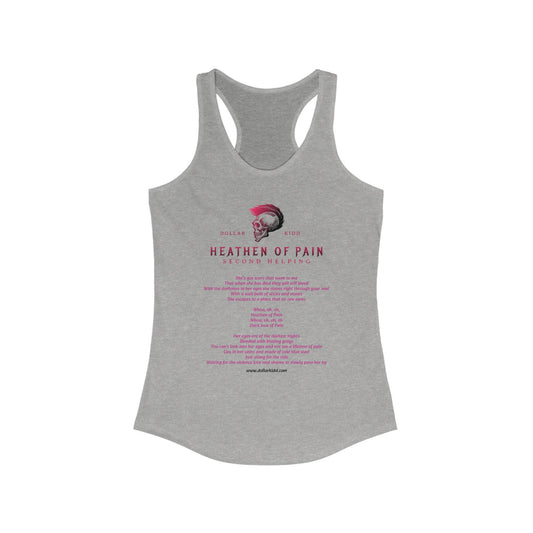 Heathen Of Pain Women's Ideal Racerback Tank
