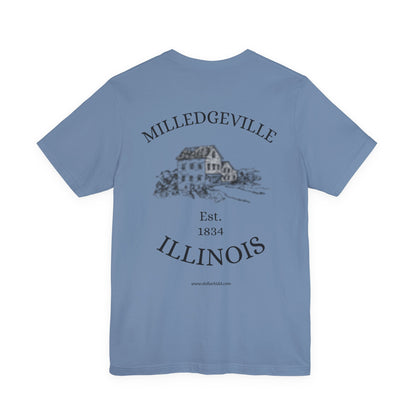 Focused on Our Future - Biker Back - Unisex Jersey Short Sleeve Tee