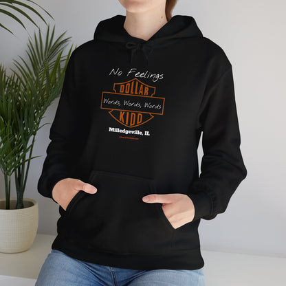 Words Words Words Front Only Unisex Heavy Blend™ Hooded Sweatshirt