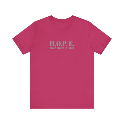 Maverick - H.O.P.E. Unisex Jersey Short Sleeve Tee