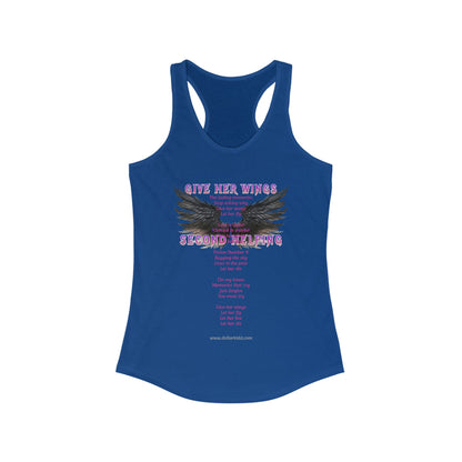 Give Her Wings Women's Ideal Racerback Tank