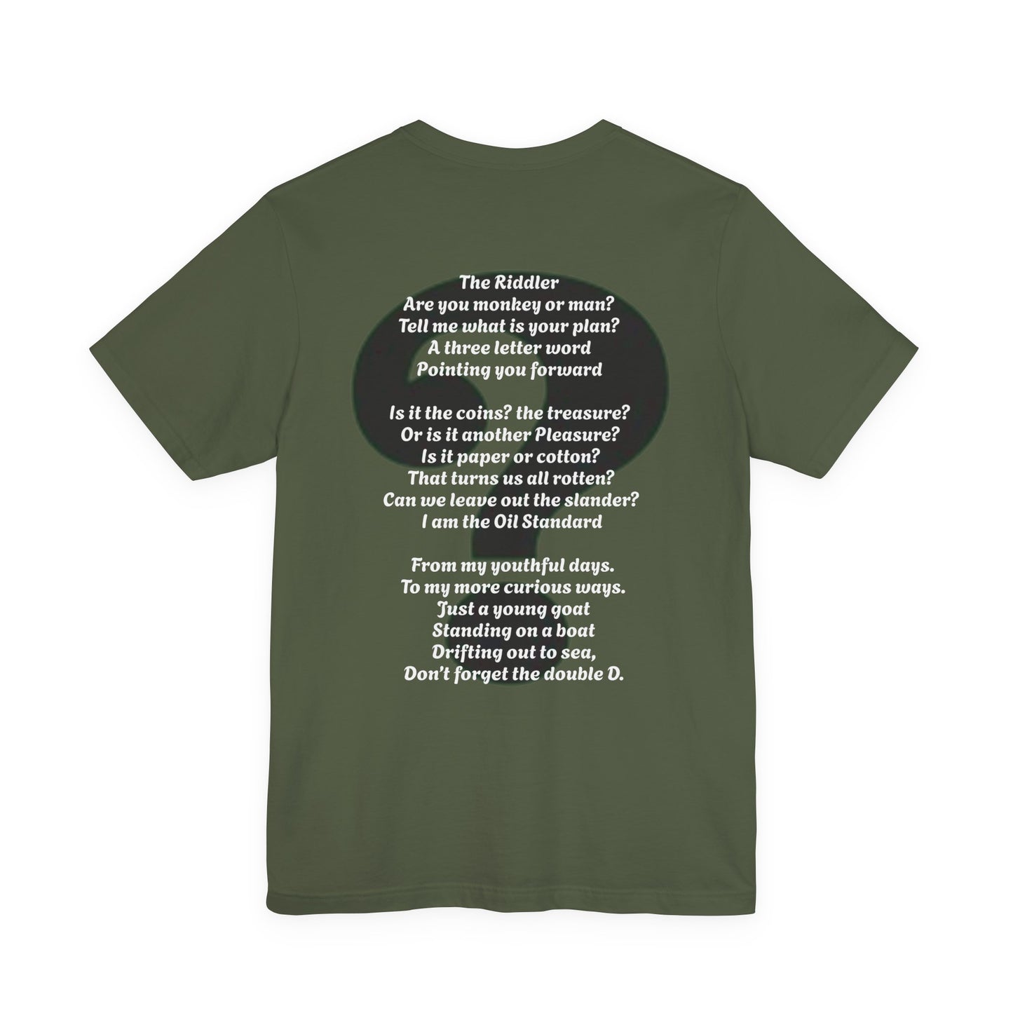 Riddle Me This Unisex Jersey Short Sleeve Tee