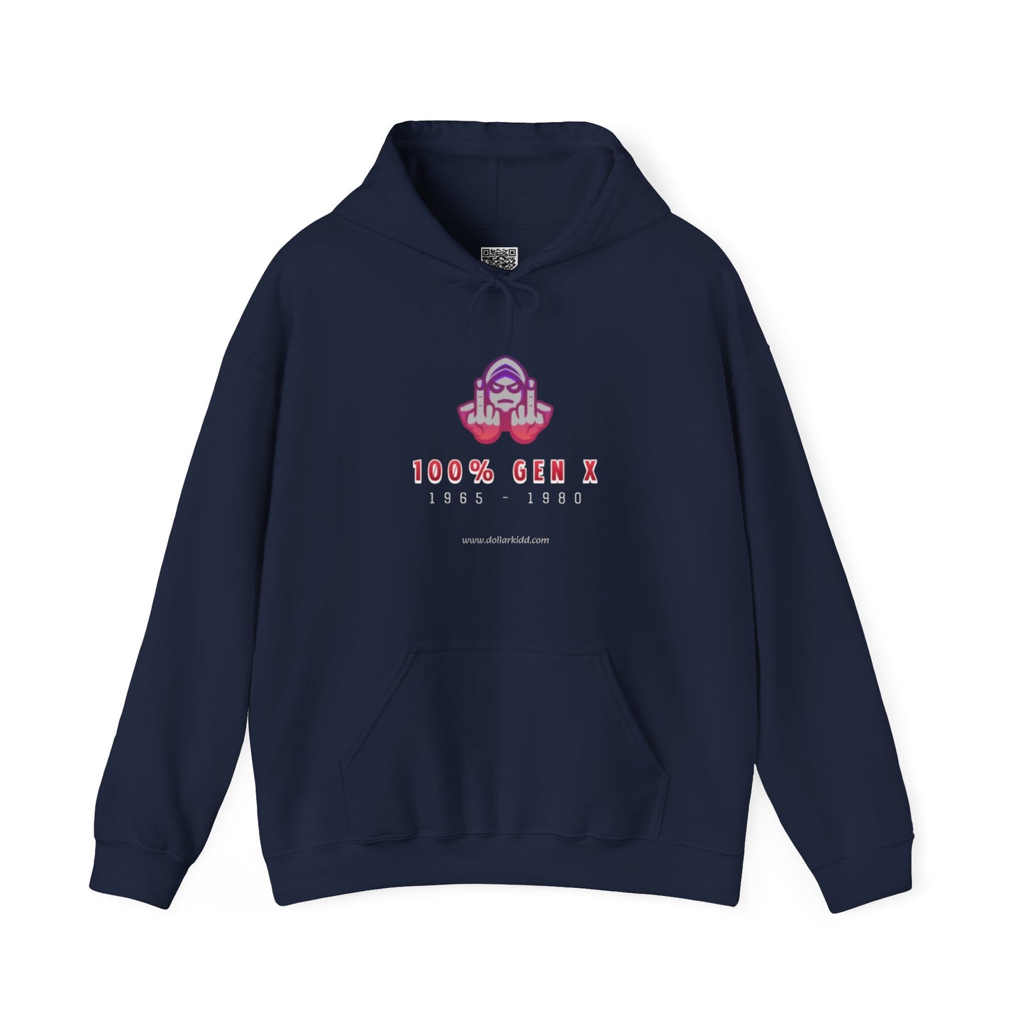 Gen X - 02 B Unisex Heavy Blend™ Hooded Sweatshirt