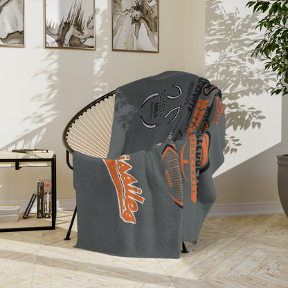 Missiles Nation 02 Velveteen Microfiber Blanket
