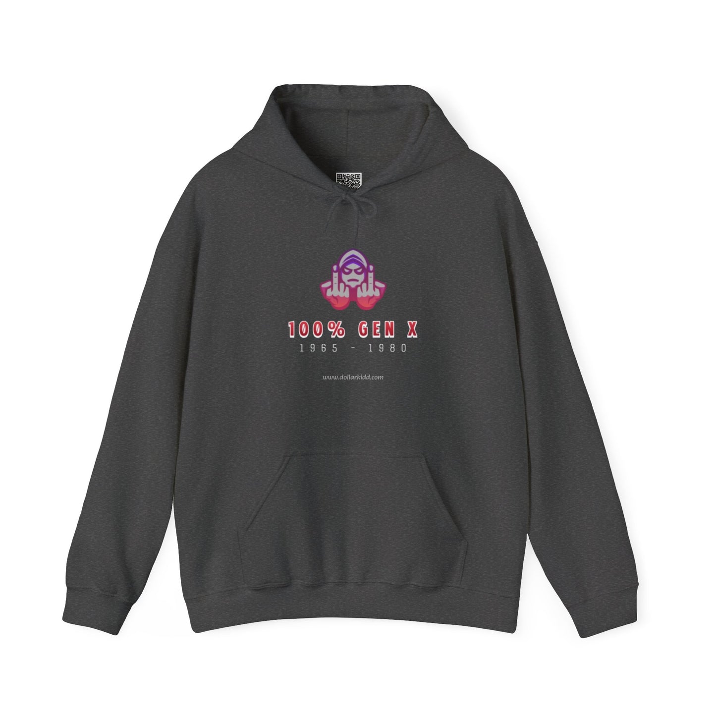 Gen X - 02 B Unisex Heavy Blend™ Hooded Sweatshirt