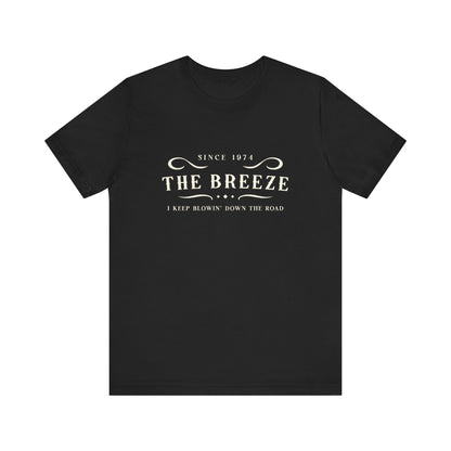 The Breeze font Unisex Jersey Short Sleeve Tee