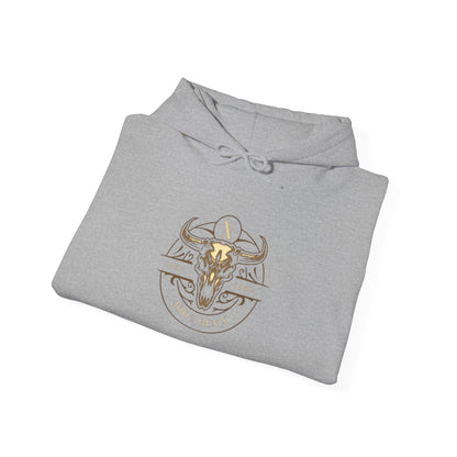 Gen X - Bull Skull A Unisex Heavy Blend™ Hooded Sweatshirt