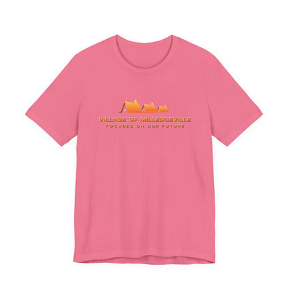 Focused on Our Future - Biker Back - Unisex Jersey Short Sleeve Tee