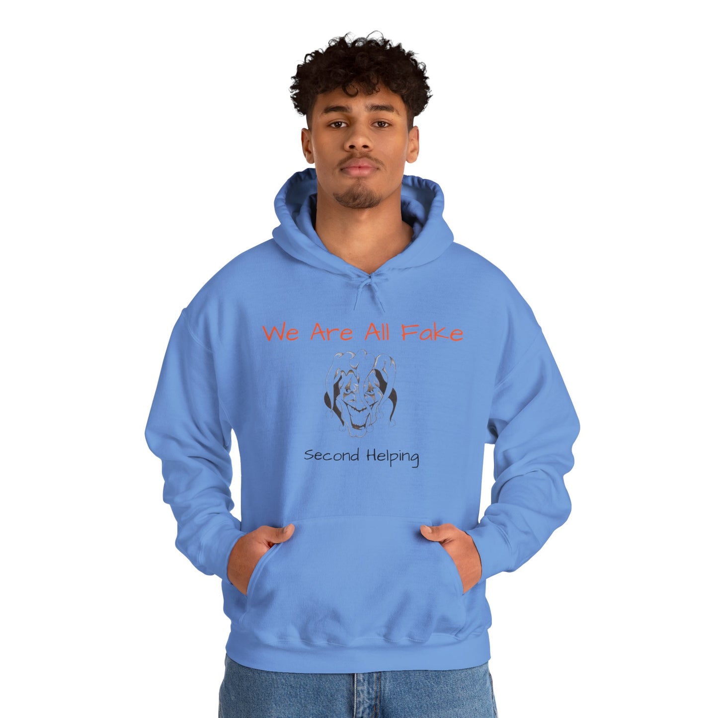 We Are All Fake Unisex Heavy Blend™ Hooded Sweatshirt