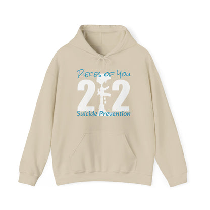 Awareness - Suicide Prevention - 22 Veteran's A Day Unisex Heavy Blend™ Hooded Sweatshirt