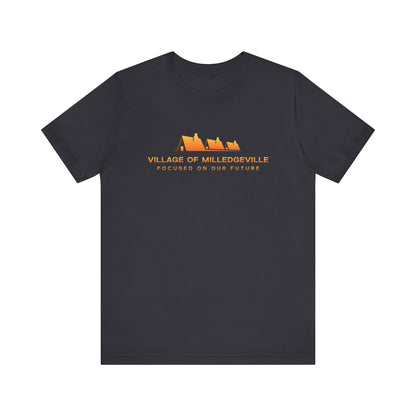 Focused on Our Future - Biker Back - Unisex Jersey Short Sleeve Tee