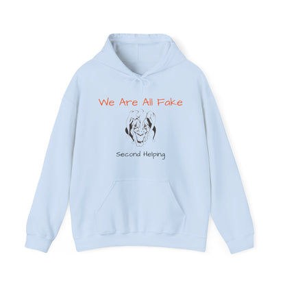 We Are All Fake Unisex Heavy Blend™ Hooded Sweatshirt