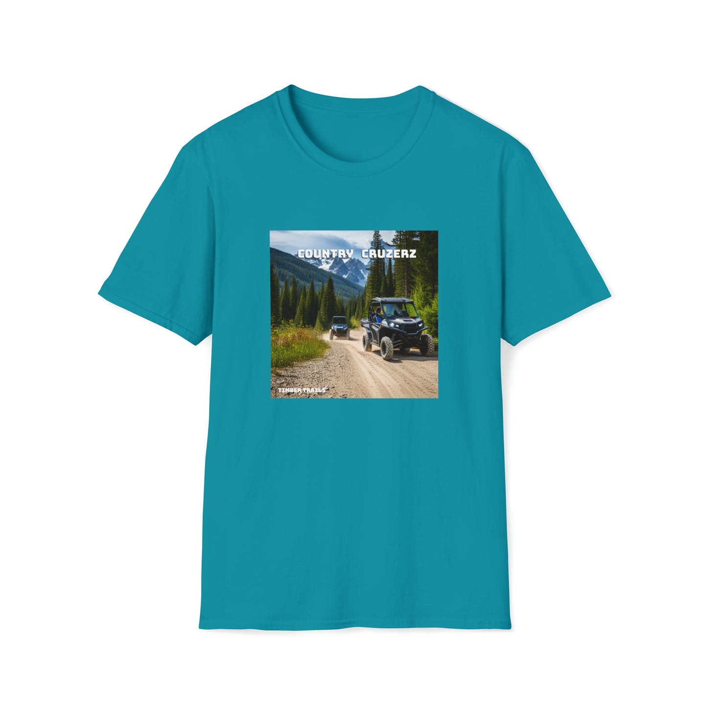 Country Cruzerz - Timber Trails Unisex Softstyle T-Shirt