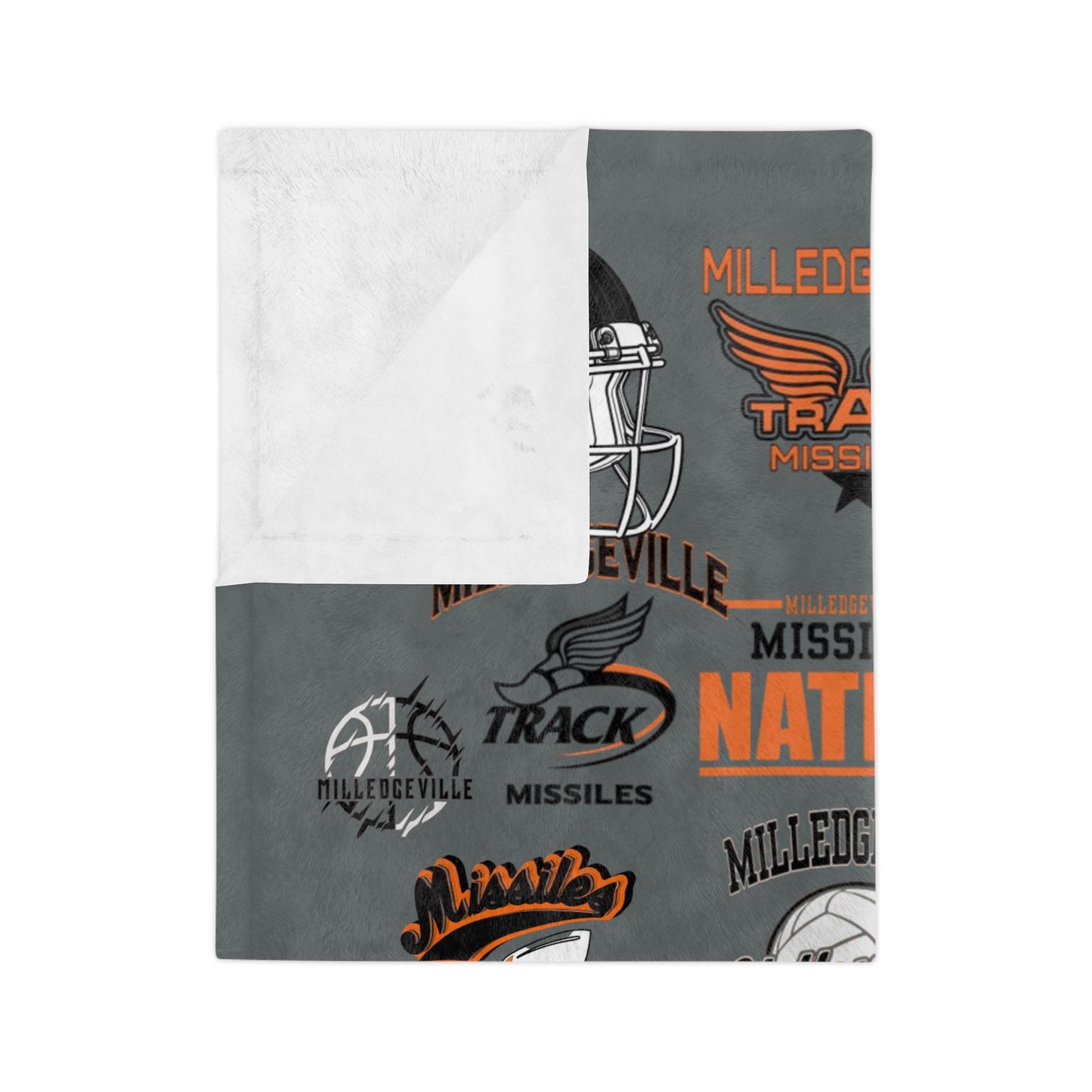 Missiles Nation 02 Velveteen Microfiber Blanket