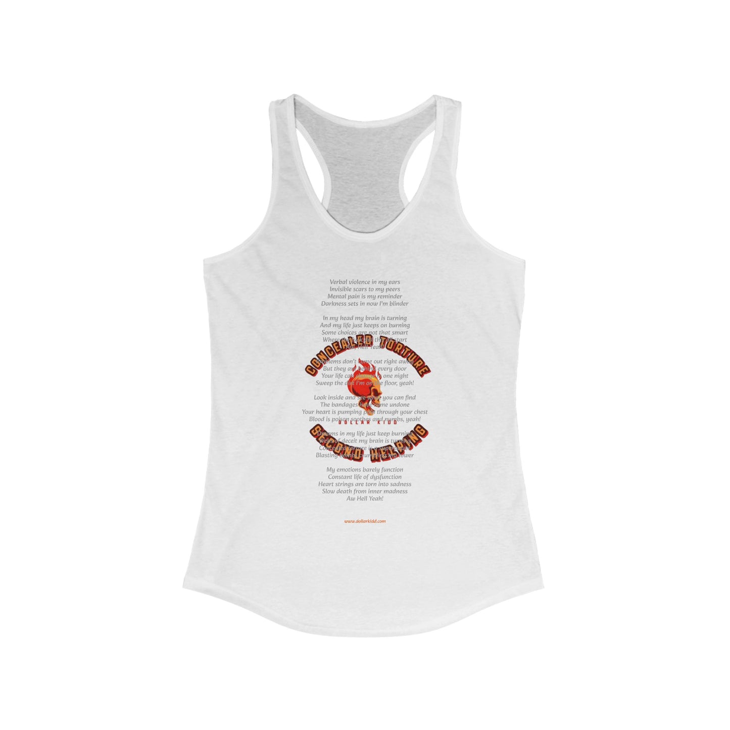 Concealed Torture Women's Ideal Racerback Tank
