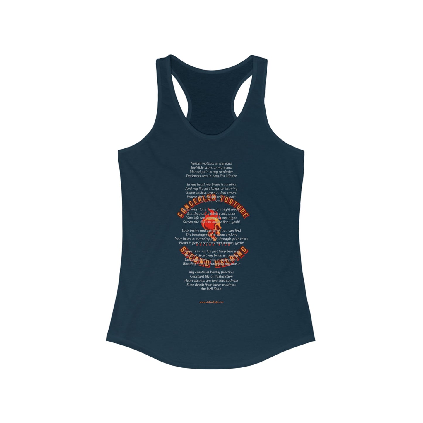 Concealed Torture Women's Ideal Racerback Tank