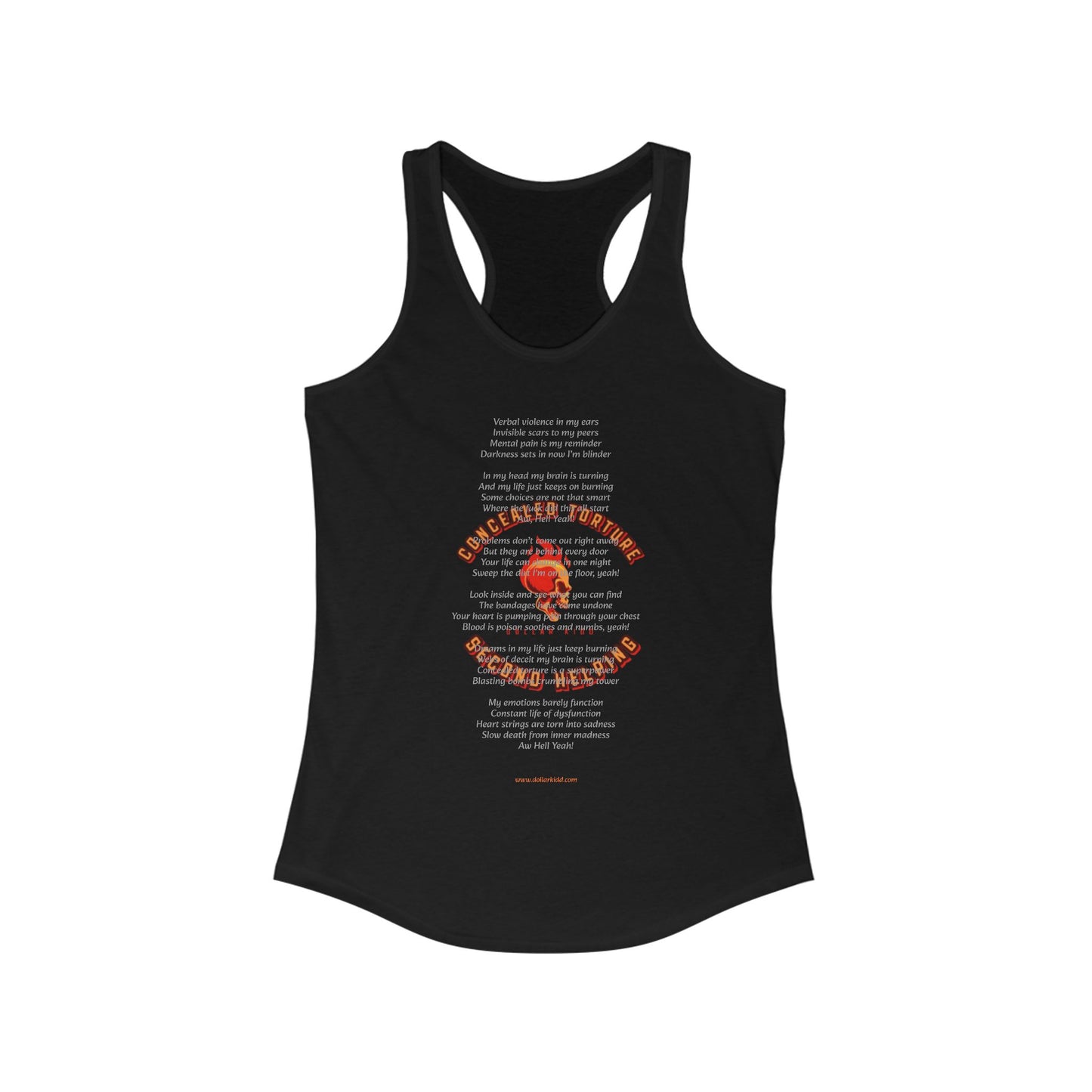 Concealed Torture Women's Ideal Racerback Tank