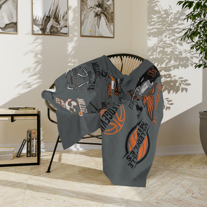 Missiles Nation 02 Velveteen Microfiber Blanket