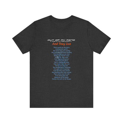 And They Live (front) I Am The Keeper (back) Unisex Jersey Short Sleeve Tee